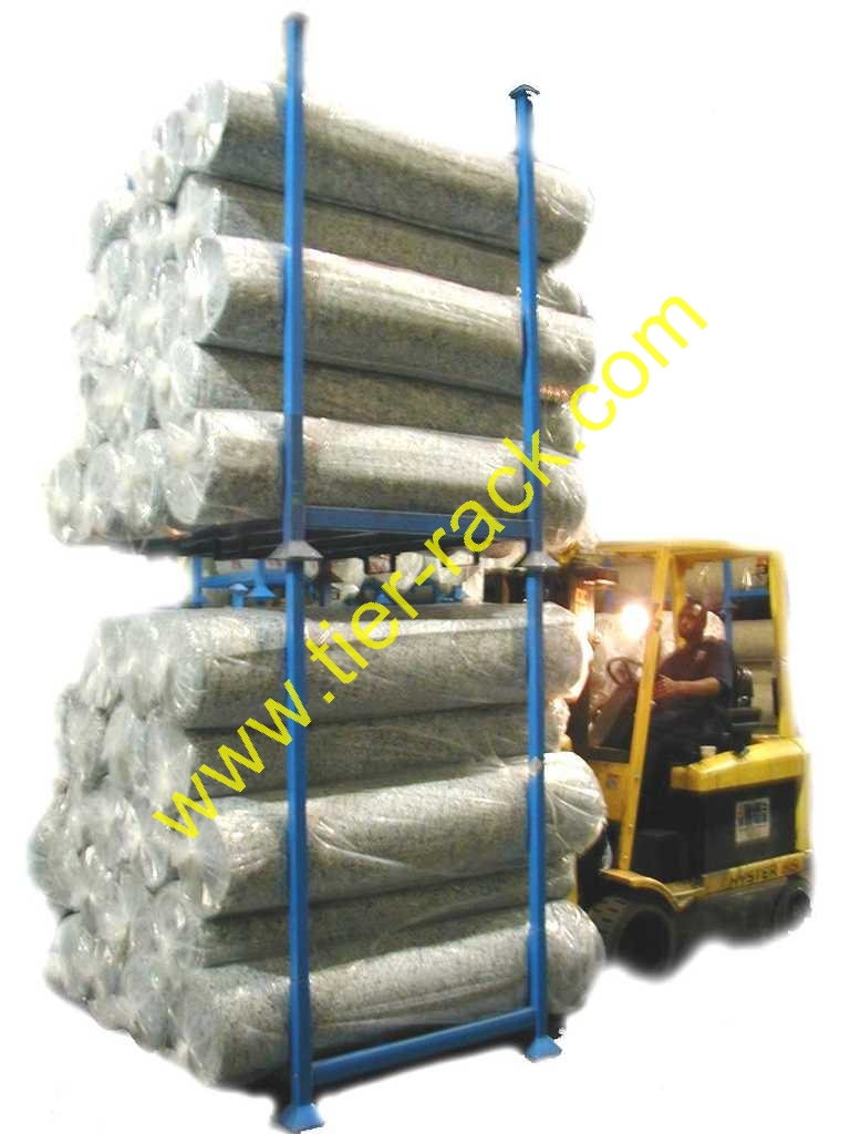 Tier-Rack Custom Warehouse Racks, Stack Racks, Wire Mesh Bins, Pad Racks, Pallet Racks, Portable Racks, Moveable Racks