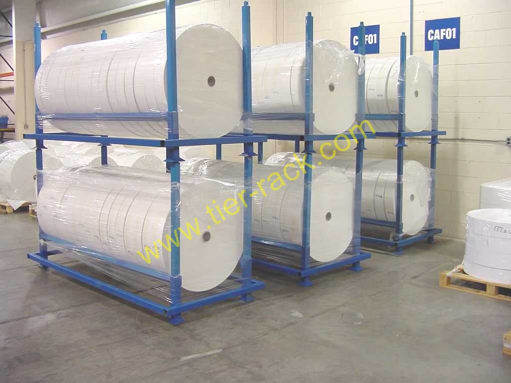 Tier-Rack Custom Warehouse Racks, Stack Racks, Wire Mesh Bins, Pad Racks, Pallet Racks, Portable Racks, Moveable Racks