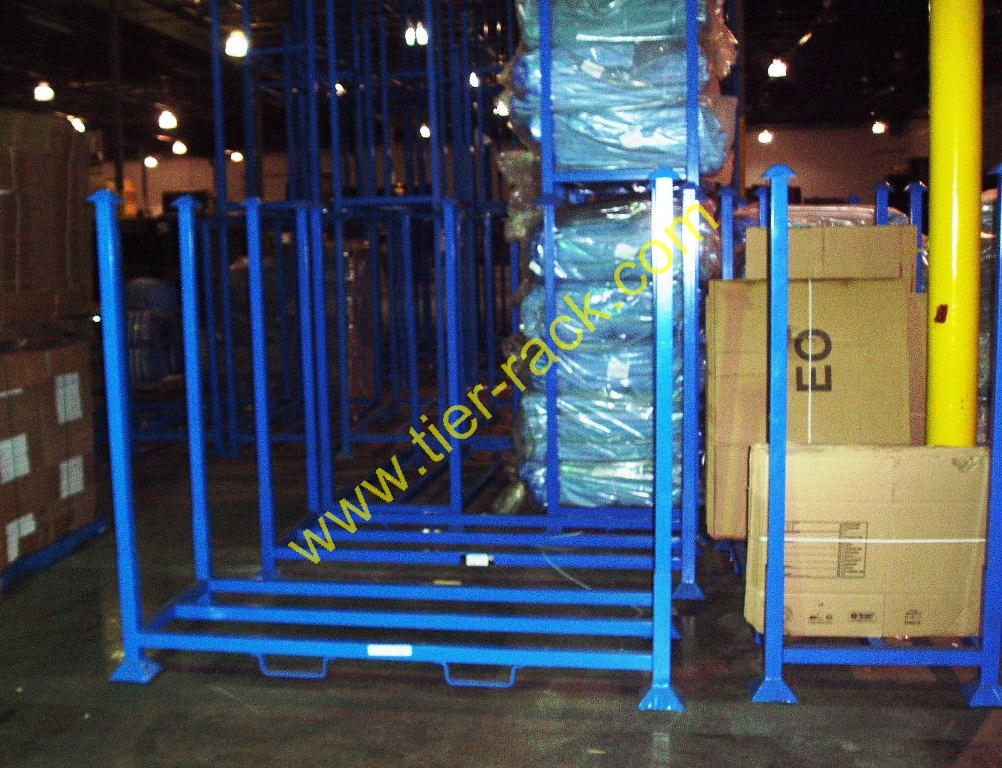 Tier-Rack Custom Warehouse Racks, Stack Racks, Wire Mesh Bins, Pad Racks, Pallet Racks, Portable Racks, Moveable Racks