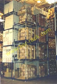 Tier-Rack Custom Warehouse Racks, Stack Racks, Wire Mesh Bins, Pad Racks, Pallet Racks, Portable Racks, Moveable Racks
