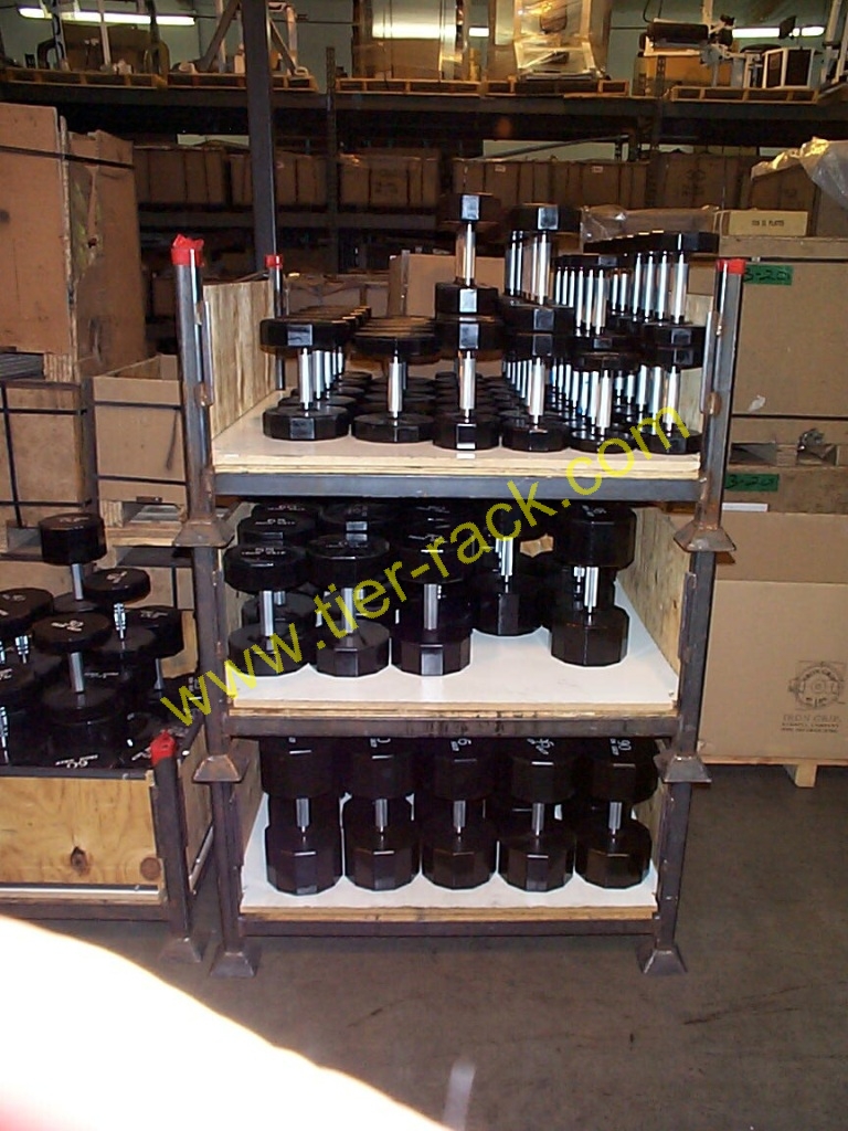 Tier-Rack Custom Warehouse Racks, Stack Racks, Wire Mesh Bins, Pad Racks, Pallet Racks, Portable Racks, Moveable Racks