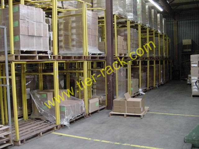 Tier-Rack Custom Warehouse Racks, Stack Racks, Wire Mesh Bins, Pad Racks, Pallet Racks, Portable Racks, Moveable Racks