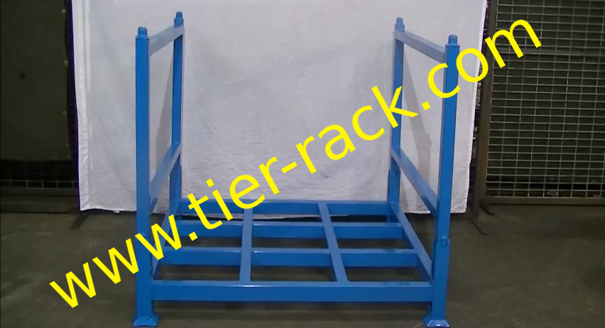 Tier-Rack collapsible stack rack