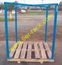 Tier-Rack Custom Warehouse Racks, Stack Racks, Wire Mesh Bins, Pad Racks, Pallet Racks, Portable Racks, Moveable Racks