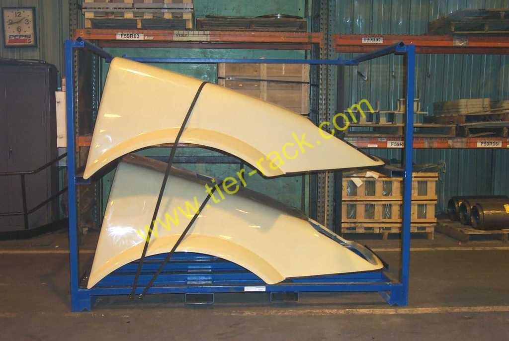Tier-Rack Custom Warehouse Racks, Stack Racks, Wire Mesh Bins, Pad Racks, Pallet Racks, Portable Racks, Moveable Racks