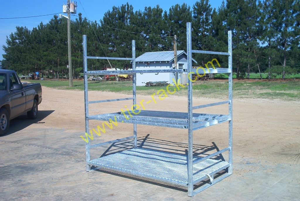Tier-Rack Custom Warehouse Racks, Stack Racks, Wire Mesh Bins, Pad Racks, Pallet Racks, Portable Racks, Moveable Racks