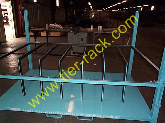 Tier-Rack Custom Warehouse Racks, Stack Racks, Wire Mesh Bins, Pad Racks, Pallet Racks, Portable Racks, Moveable Racks