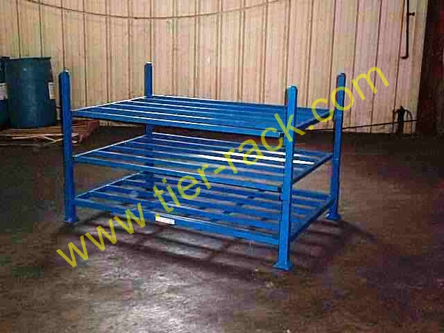 Tier-Rack Custom Warehouse Racks, Stack Racks, Wire Mesh Bins, Pad Racks, Pallet Racks, Portable Racks, Moveable Racks