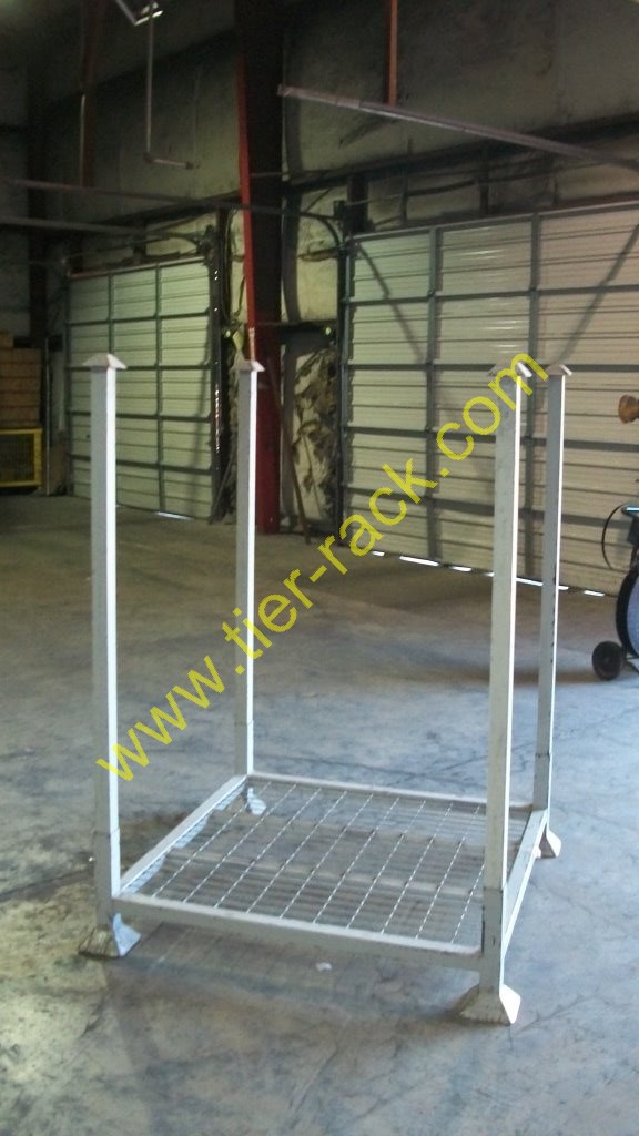 Tier-Rack Custom Warehouse Racks, Stack Racks, Wire Mesh Bins, Pad Racks, Pallet Racks, Portable Racks, Moveable Racks