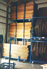 Tier-Rack Custom Warehouse Racks, Stack Racks, Wire Mesh Bins, Pad Racks, Pallet Racks, Portable Racks, Moveable Racks