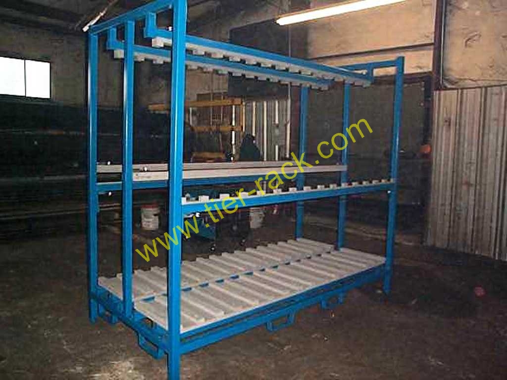 Tier-Rack Custom Warehouse Racks, Stack Racks, Wire Mesh Bins, Pad Racks, Pallet Racks, Portable Racks, Moveable Racks