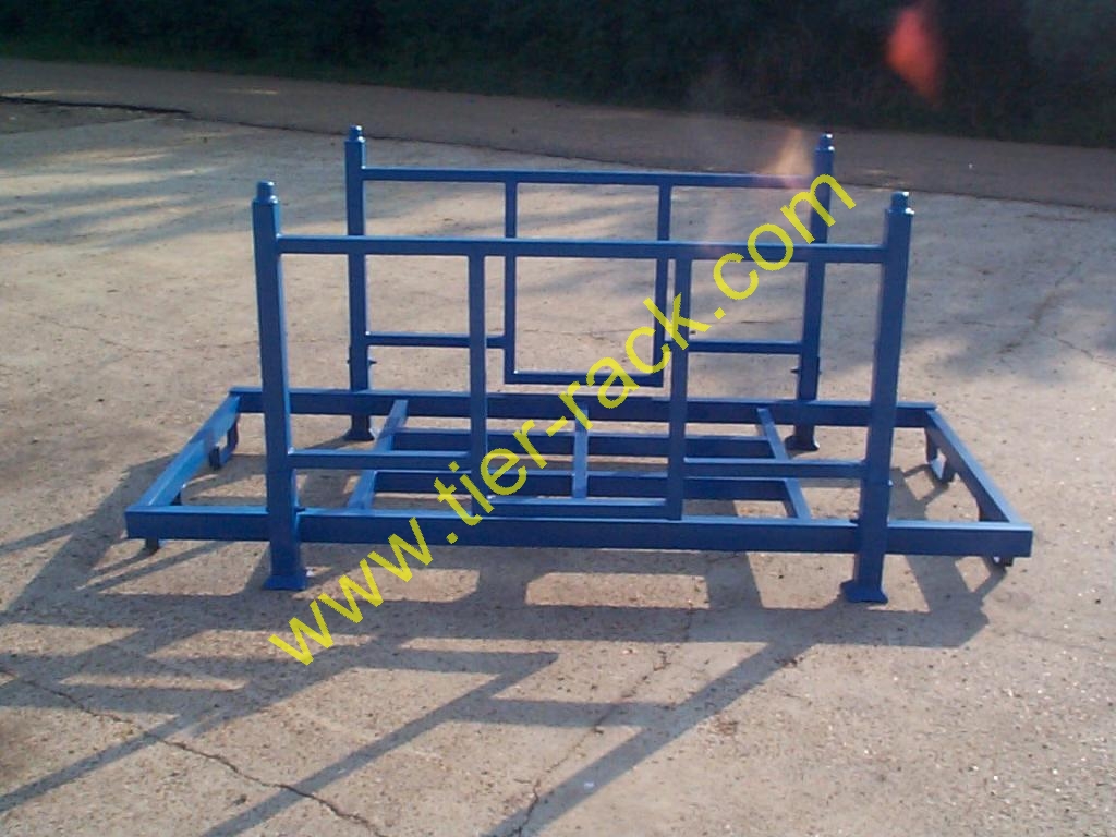 Tier-Rack Custom Warehouse Racks, Stack Racks, Wire Mesh Bins, Pad Racks, Pallet Racks, Portable Racks, Moveable Racks