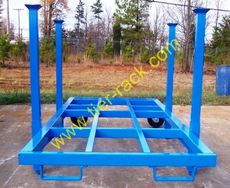 Tier-Rack Custom Warehouse Racks, Stack Racks, Wire Mesh Bins, Pad Racks, Pallet Racks, Portable Racks, Moveable Racks