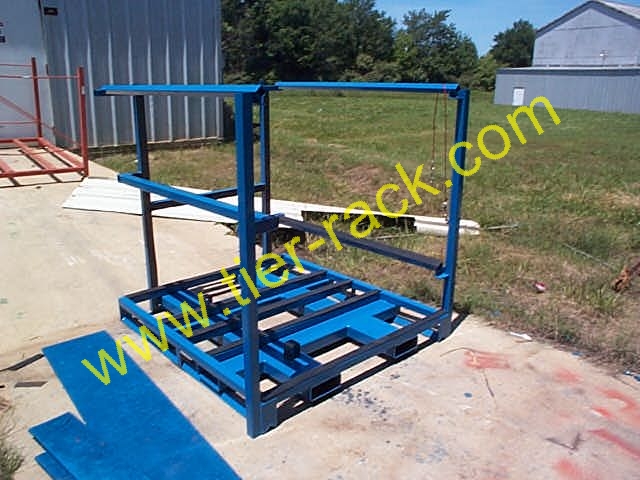 Tier-Rack Custom Warehouse Racks, Stack Racks, Wire Mesh Bins, Pad Racks, Pallet Racks, Portable Racks, Moveable Racks
