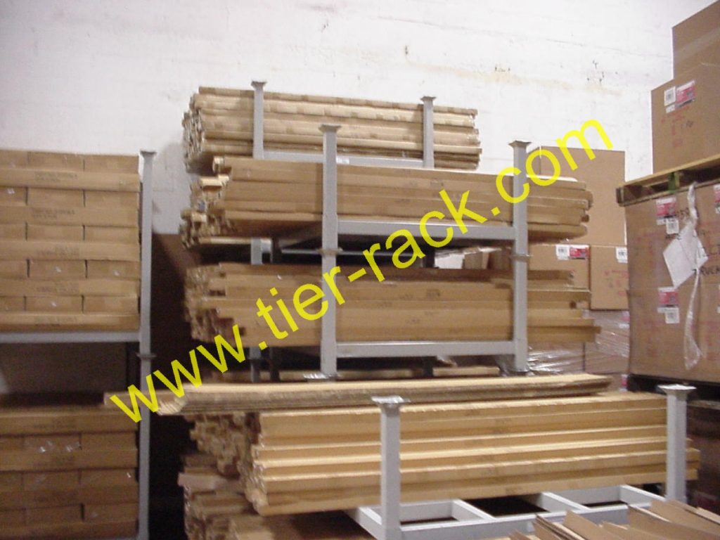 Tier-Rack Custom Warehouse Racks, Stack Racks, Wire Mesh Bins, Pad Racks, Pallet Racks, Portable Racks, Moveable Racks