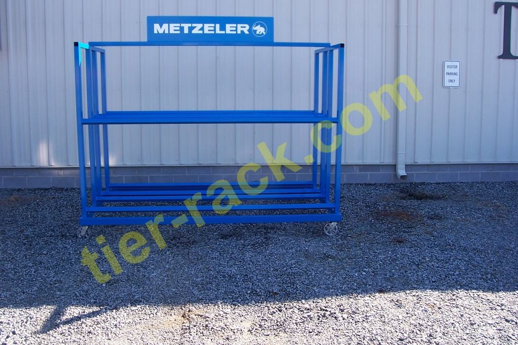 Tier-Rack Custom Warehouse Racks, Stack Racks, Wire Mesh Bins, Pad Racks, Pallet Racks, Portable Racks, Moveable Racks