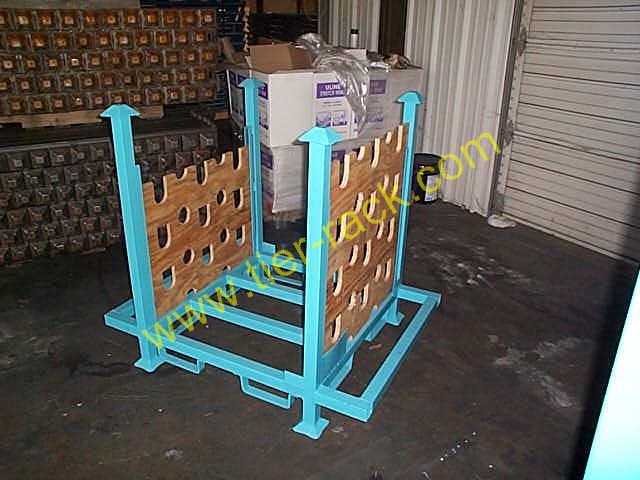 Tier-Rack Custom Warehouse Racks, Stack Racks, Wire Mesh Bins, Pad Racks, Pallet Racks, Portable Racks, Moveable Racks