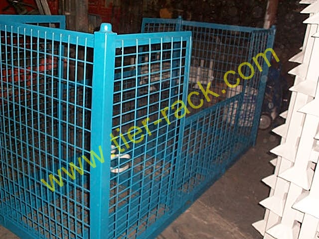 Tier-Rack Custom Warehouse Racks, Stack Racks, Wire Mesh Bins, Pad Racks, Pallet Racks, Portable Racks, Moveable Racks