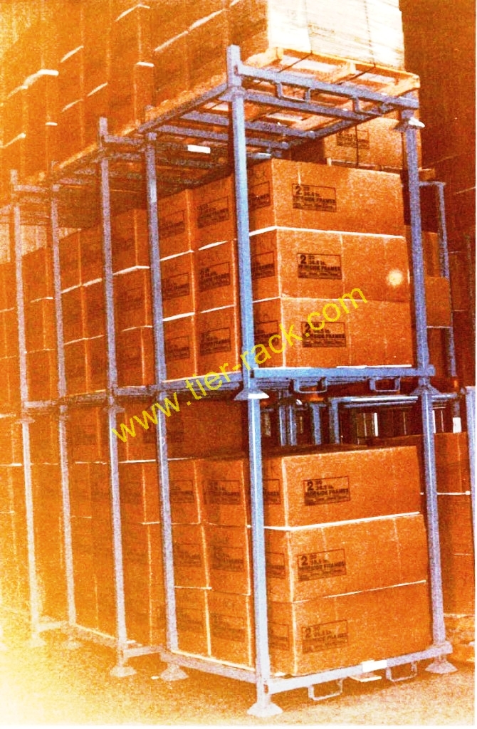 Tier-Rack Custom Warehouse Racks, Stack Racks, Wire Mesh Bins, Pad Racks, Pallet Racks, Portable Racks, Moveable Racks