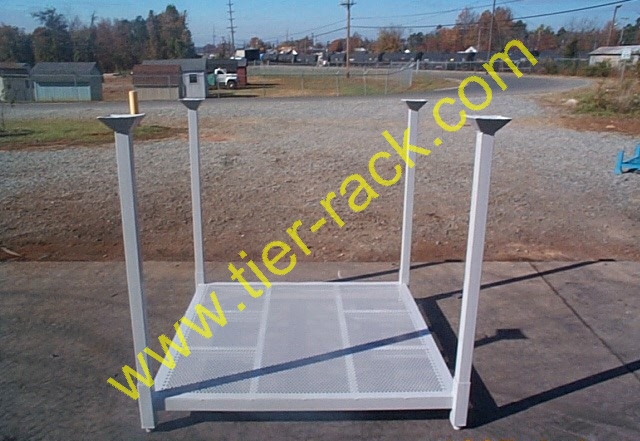Tier-Rack Custom Warehouse Racks, Stack Racks, Wire Mesh Bins, Pad Racks, Pallet Racks, Portable Racks, Moveable Racks