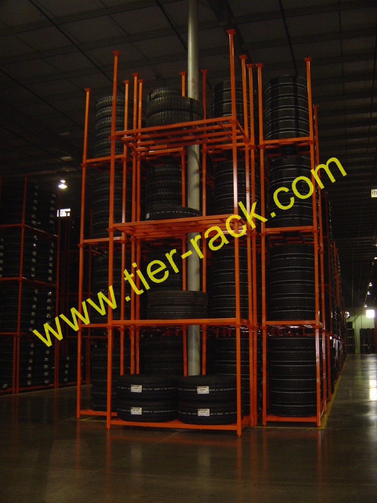 Tier-Rack Custom Warehouse Racks, Stack Racks, Wire Mesh Bins, Pad Racks, Pallet Racks, Portable Racks, Moveable Racks