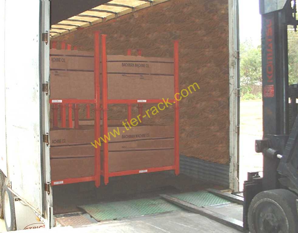Tier-Rack Custom Warehouse Racks, Stack Racks, Wire Mesh Bins, Pad Racks, Pallet Racks, Portable Racks, Moveable Racks