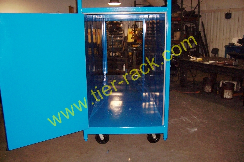 enclosed warehouse cart