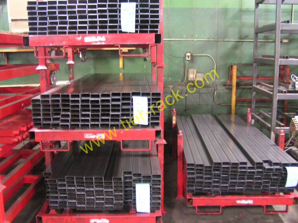 Tier-Rack Custom Warehouse Racks, Stack Racks, Wire Mesh Bins, Pad Racks, Pallet Racks, Portable Racks, Moveable Racks