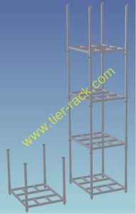 Tier-Rack Custom Warehouse Racks, Stack Racks, Wire Mesh Bins, Pad Racks, Pallet Racks, Portable Racks, Moveable Racks