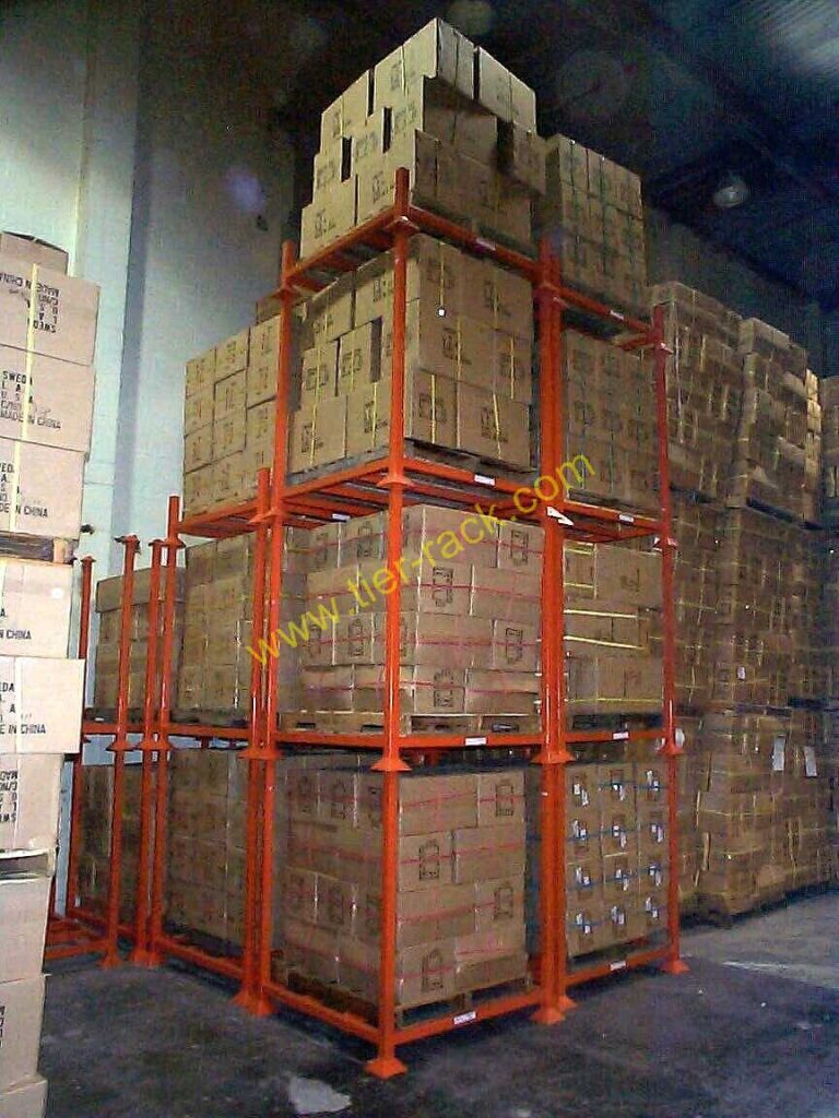 Tier-Rack Custom Warehouse Racks, Stack Racks, Wire Mesh Bins, Pad Racks, Pallet Racks, Portable Racks, Moveable Racks