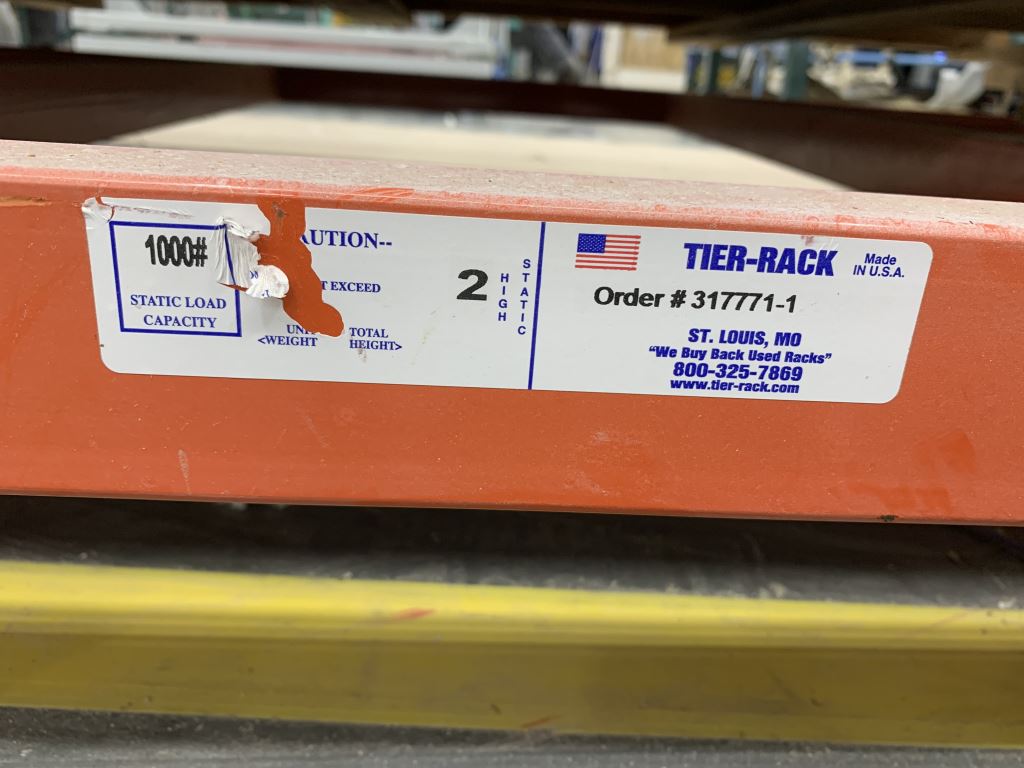 Tier-Rack Custom Warehouse Racks, Stack Racks, Wire Mesh Bins, Pad Racks, Pallet Racks, Portable Racks, Moveable Racks