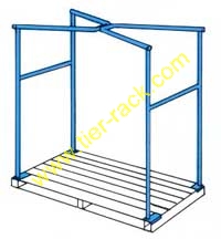 Tier-Rack Custom Warehouse Racks, Stack Racks, Wire Mesh Bins, Pad Racks, Pallet Racks, Portable Racks, Moveable Racks