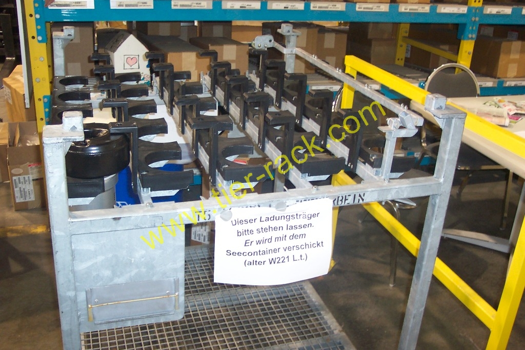 Tier-Rack Custom Warehouse Racks, Stack Racks, Wire Mesh Bins, Pad Racks, Pallet Racks, Portable Racks, Moveable Racks