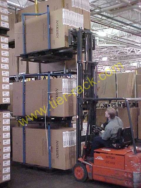 Tier-Rack Custom Warehouse Racks, Stack Racks, Wire Mesh Bins, Pad Racks, Pallet Racks, Portable Racks, Moveable Racks