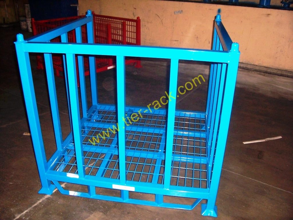 Tier-Rack Custom Warehouse Racks, Stack Racks, Wire Mesh Bins, Pad Racks, Pallet Racks, Portable Racks, Moveable Racks