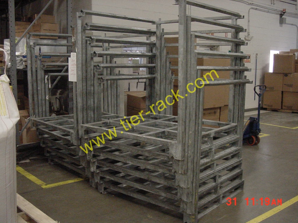 Tier-Rack Custom Warehouse Racks, Stack Racks, Wire Mesh Bins, Pad Racks, Pallet Racks, Portable Racks, Moveable Racks