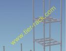 Tier-Rack Custom Warehouse Racks, Stack Racks, Wire Mesh Bins, Pad Racks, Pallet Racks, Portable Racks, Moveable Racks
