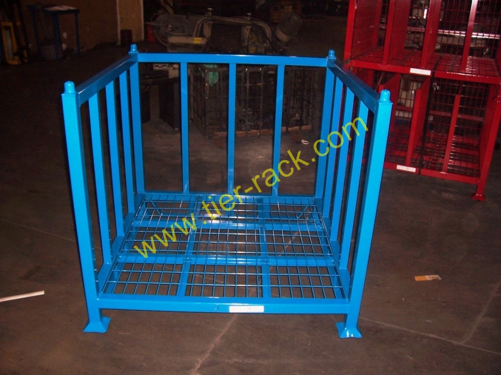 Tier-Rack Custom Warehouse Racks, Stack Racks, Wire Mesh Bins, Pad Racks, Pallet Racks, Portable Racks, Moveable Racks