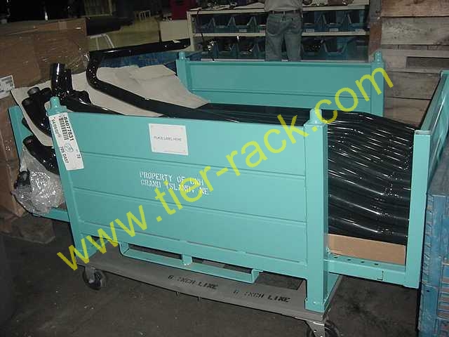 Tier-Rack Custom Warehouse Racks, Stack Racks, Wire Mesh Bins, Pad Racks, Pallet Racks, Portable Racks, Moveable Racks