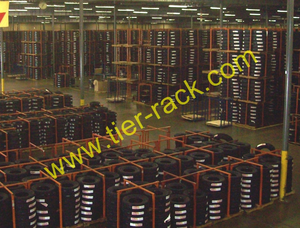 Tier-Rack Custom Warehouse Racks, Stack Racks, Wire Mesh Bins, Pad Racks, Pallet Racks, Portable Racks, Moveable Racks