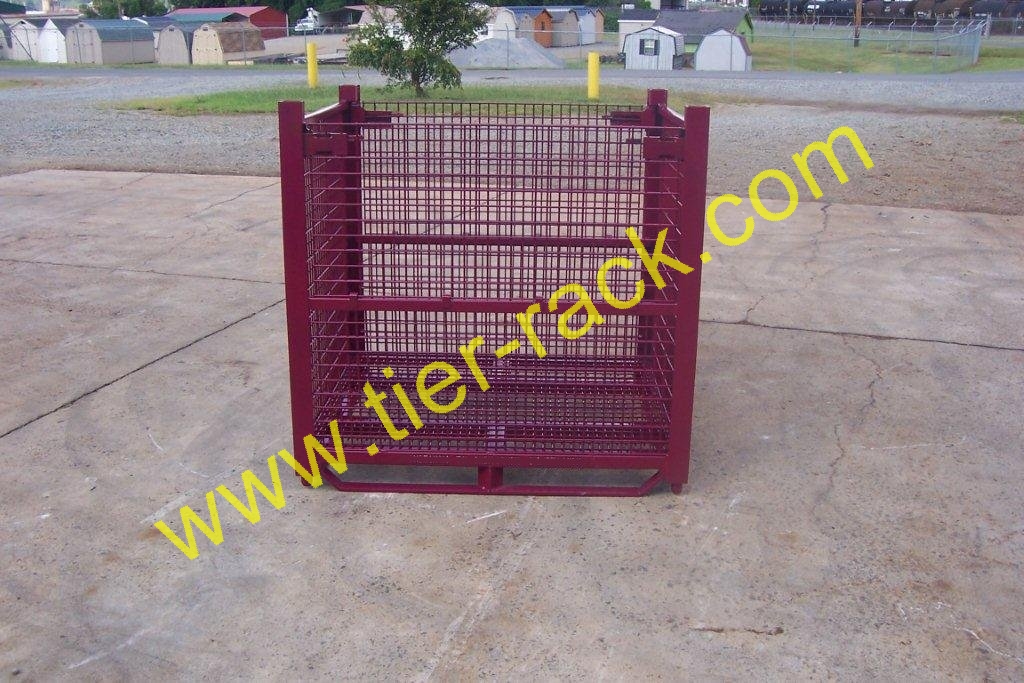 Tier-Rack Custom Warehouse Racks, Stack Racks, Wire Mesh Bins, Pad Racks, Pallet Racks, Portable Racks, Moveable Racks