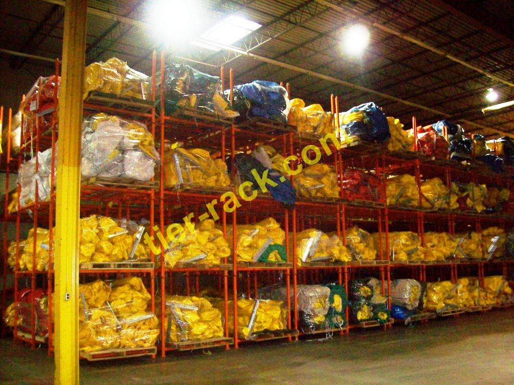 Tier-Rack Custom Warehouse Racks, Stack Racks, Wire Mesh Bins, Pad Racks, Pallet Racks, Portable Racks, Moveable Racks