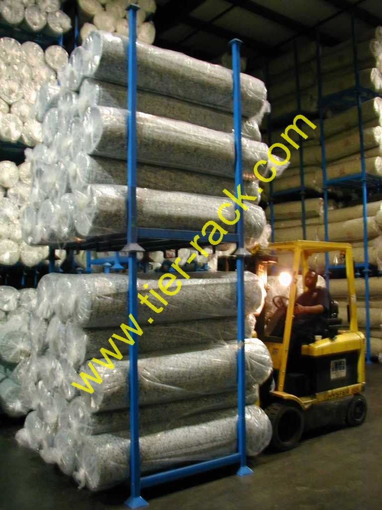 Tier-Rack Custom Warehouse Racks, Stack Racks, Wire Mesh Bins, Pad Racks, Pallet Racks, Portable Racks, Moveable Racks